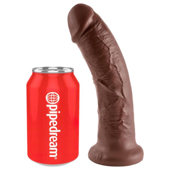 King Cock 8 Dildo (20cm) - Brun
