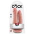 King Cock Dobbel Penetrator - naturlig realistisk dobbel dildo