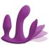 3Some Total Ecstasy - trådløs trippelvibrator (lilla)
