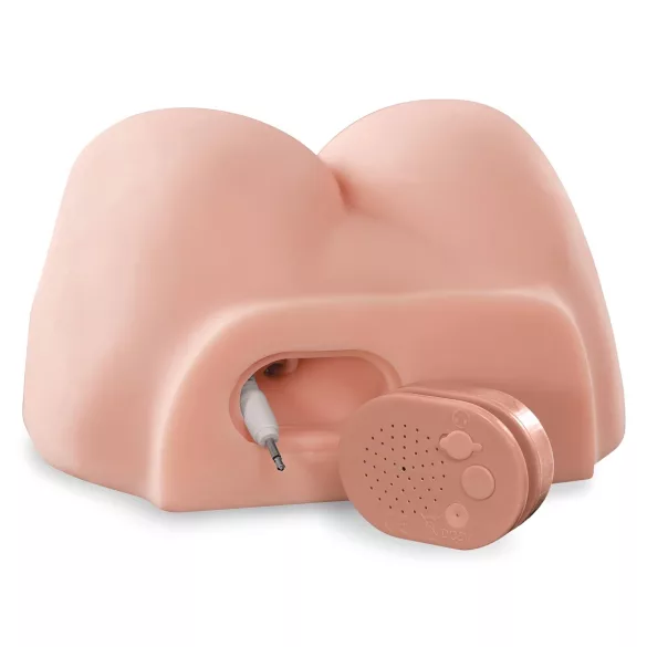 PDX Dirty Talk - naturtro rumpe-torso med dildo