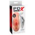 PDX Double Stroker - 2i1 realistisk masturberingsleke (hudfarget)