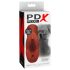 PDX Double Stroker - 2-i-1 realistisk masturbator (brun)
