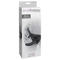 Analfantasy The Pegger - Festbar Dildo (Svart)
