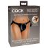 King Cock Elite Beginner's - justerbar strap-on (svart)
