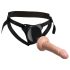 King Cock Elite Beginner's - justerbar strap-on (svart)