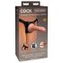 King Cock Elite Beginner - naturskinn strap-on dildo
