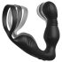 Anal Fantasy Elite - prostata vibrator med penisring (svart)
