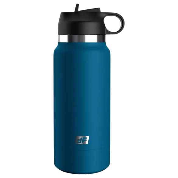 PDX - Fuck Flask Private Pleaser - kunstig vagina i flaskekopp (blå-natur)