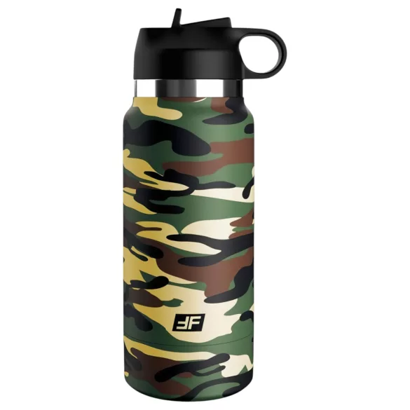 PDX - Fap Flask Happy Camper - masturbator i drikkeflaske (grønn/svart)