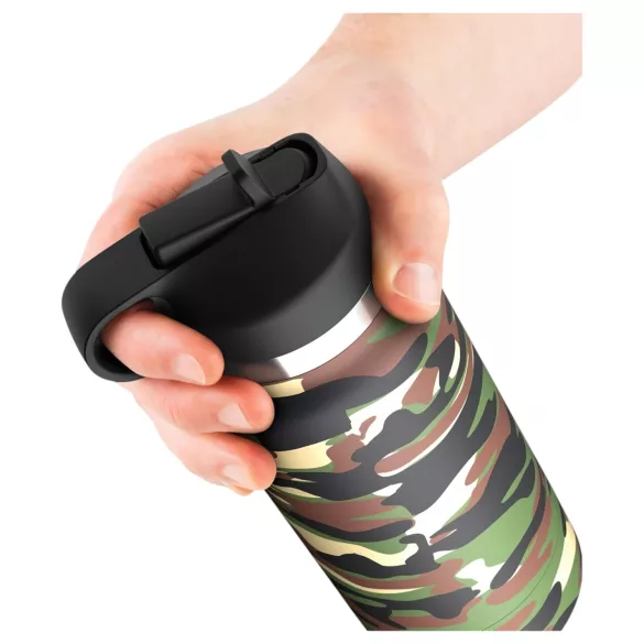 PDX - Fap Flask Happy Camper - masturbator i drikkeflaske (grønn/svart)