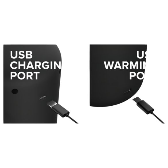 PDX Elite Milk Me Hotter - oppvarmet masturbator (svart)