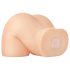 PDX Elite - vibrerende 2-i-1 masturbator (natur)