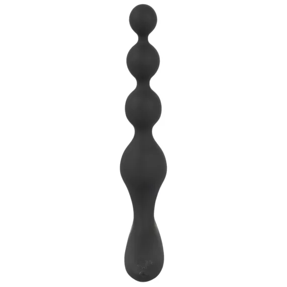 Black Velvet - perlebarer analvibrator (svart)