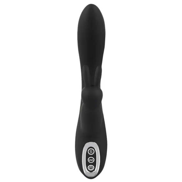 SMILE Triple - oppladbar, vanntett 3-grenet vibrator (svart)