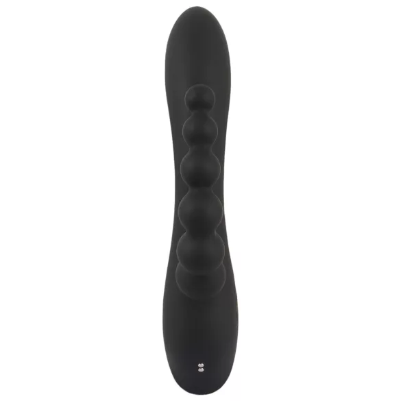 SMILE Triple - oppladbar, vanntett 3-grenet vibrator (svart)