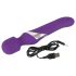 Javida Stav & Perle - 2-i-1 massasjevibrator (lilla)