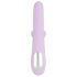 SMILE Thrusting - roterende, støtende vibrator med klitorisarm (lilla)