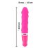 SMILE Soft - oppladbar varmevibrator (rosa)