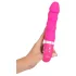 SMILE Soft - oppladbar varmevibrator (rosa)