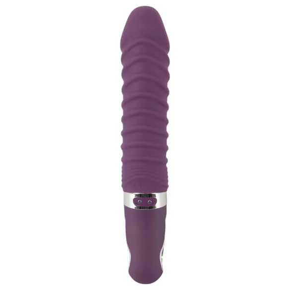 SMILE Soft - oppladbar, varmende vibrator (lilla)