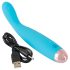 Cuties Mini - oppladbar, vanntett G-punktvibrator (tyrkis)