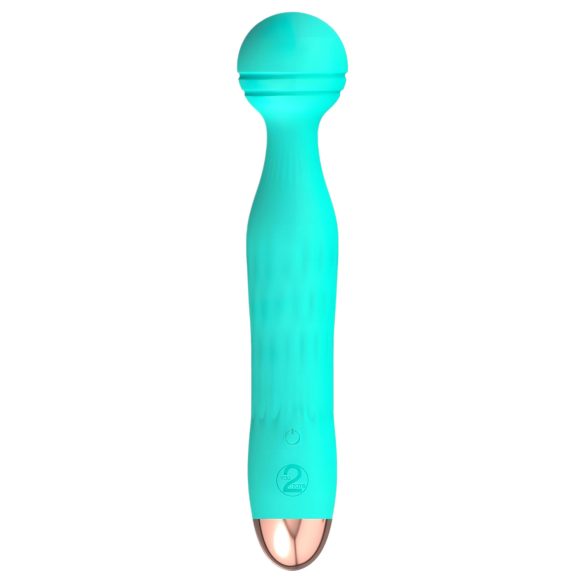 Cuties Mini Wand - oppladbar, vanntett massasjevibrator (grønn)