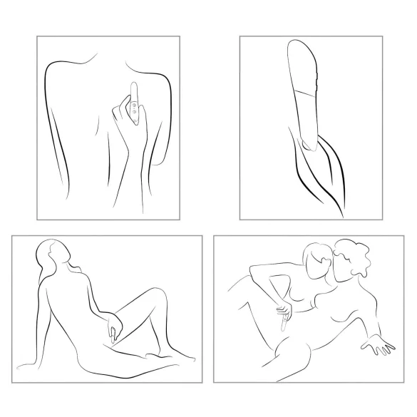 We-Vibe Tango X - oppladbar, vanntett klitorisvibrator (korall)