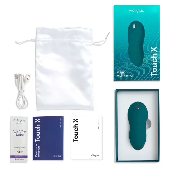 We-Vibe Touch X - oppladbar, vanntett klitorisvibrator (grønn)
