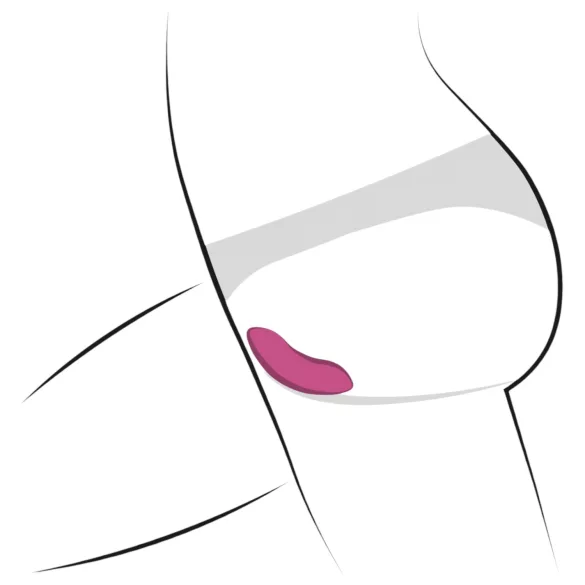 Svakom Edeny - smart lila trusevibrator med oppladbar batteri