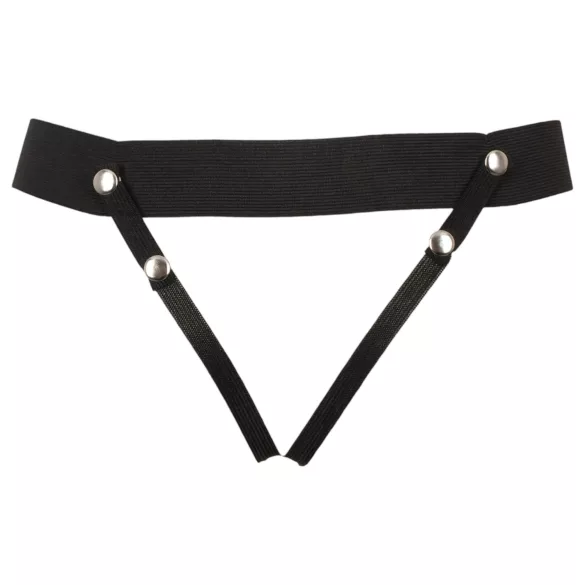 You2Toys Strap-on - hul, justerbar vibrator (hudfarget)