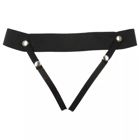You2Toys Strap-on - hul, justerbar vibrator (hudfarget)
