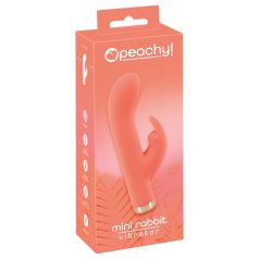   You2Toys peachy! mini rabbit - oppladbar kaninvibrator (fersken)