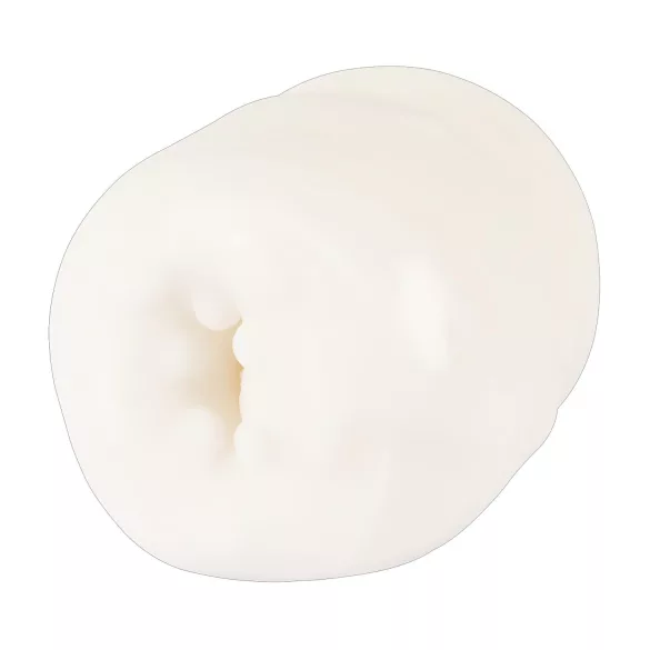 WYNE 02 - laderbar masturbator med vibrasjon og sugeeffekt (svart-hvitt)