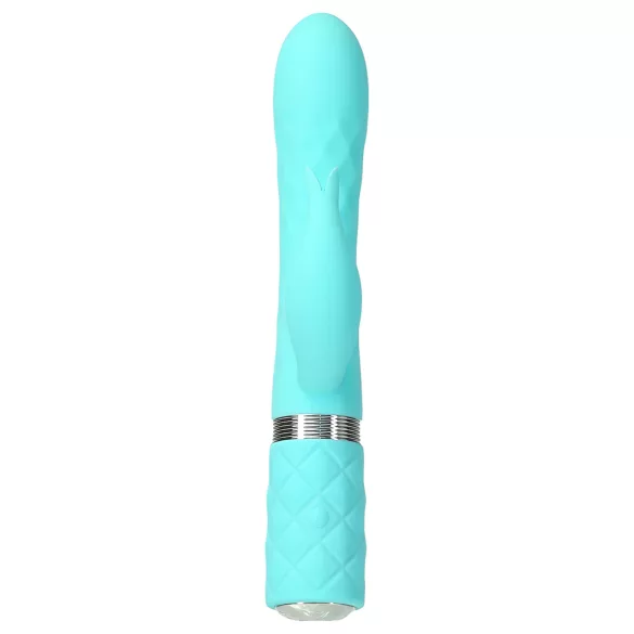 Pillow Talk Lively - oppladbar klitorisvibrator med arm (turkis)