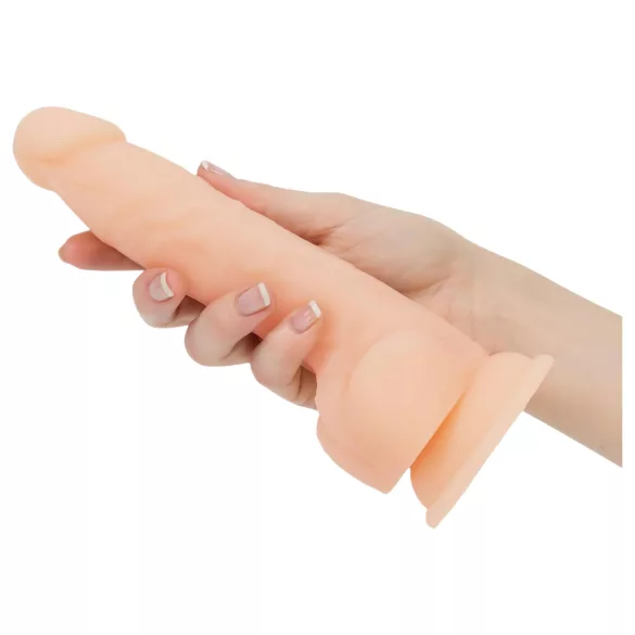 Naked Addiction Roterende 8 - vibrerende nytelse (20cm) - naturtro