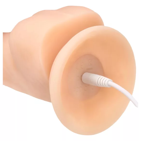 Naked Addiction Roterende 8 - vibrerende nytelse (20cm) - naturtro