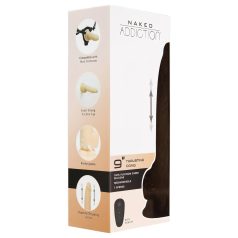 Naked Addiction Thrusting 9 - Natur vibrator (23cm)