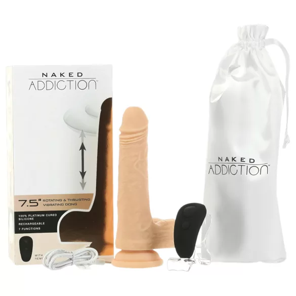 Naked Addiction Thrusting 19cm - naturlig nytelse.