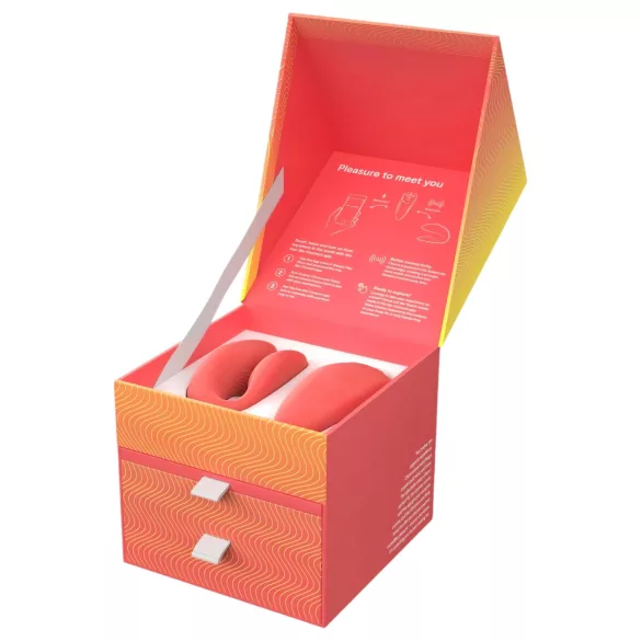 We-Vibe Chorus - oppladbar, smart parvibrator (oransje)