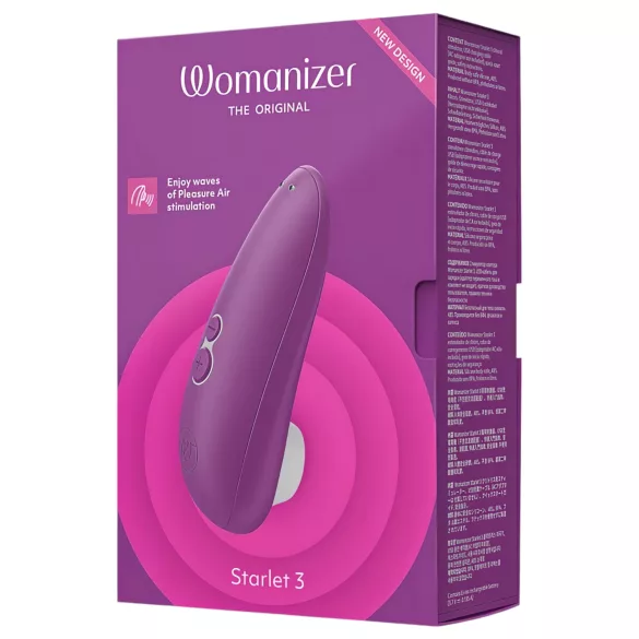 Womanizer Starlet 3 - luftpulserende klitorisstimulator (lilla)