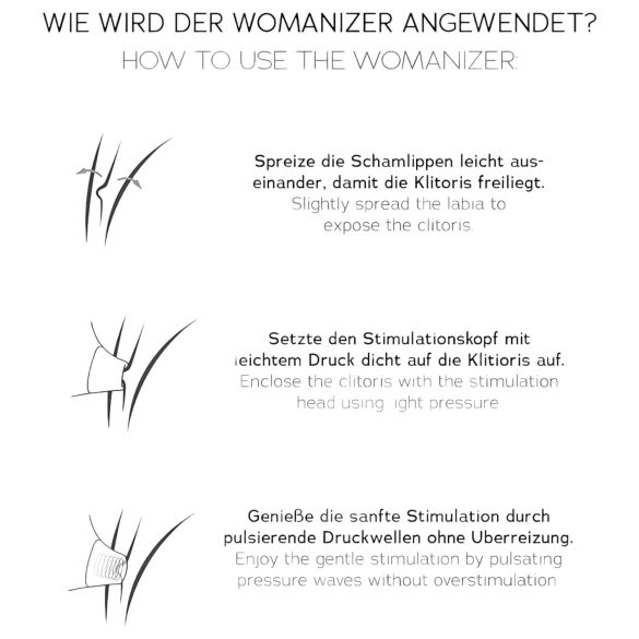 Womanizer Premium 2 - luftbølge klitorisstimulator (blå)