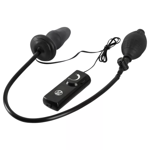 You2Toys - oppblåsbar analvibrator (svart)