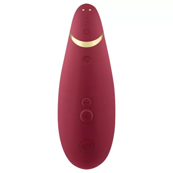 Womanizer Premium 2 - lufttrykk klitorisstimulator (rød)