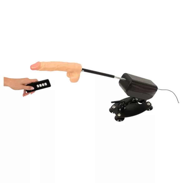 Banger Sexmaskin - Nytelsesmaskin med 2 dildoer og 1 kunstig vagina