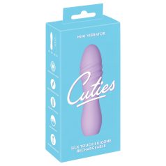 Cuties Mini 3 - oppladbar, vanntett, spiralvibrator (lilla)