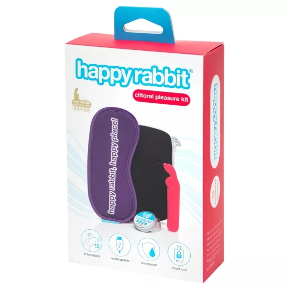 Happyrabbit Klitoris - oppladbart vibrator sett (4 deler)