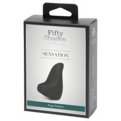 Fifty Shades Sensation Finger - svart finger-vibrator