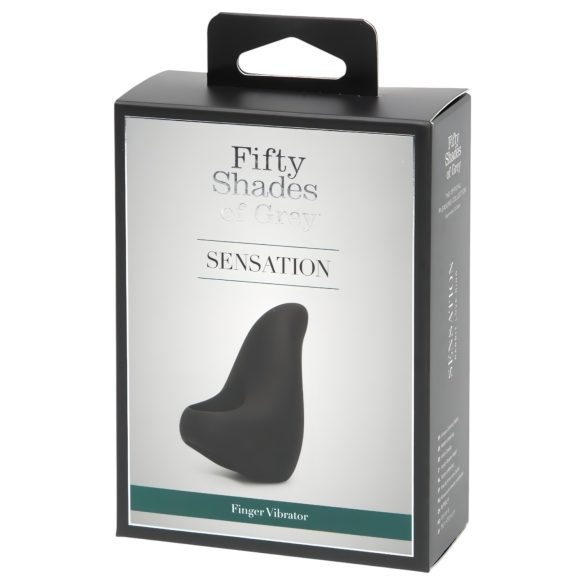 Fifty Shades Sensation Finger - svart finger-vibrator