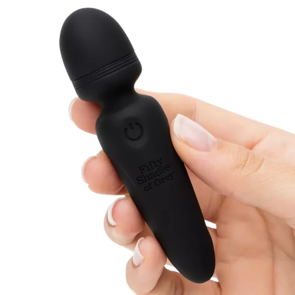Sensuous Wand Mini Massasjestav (sort) - Fifty Shades of Grey