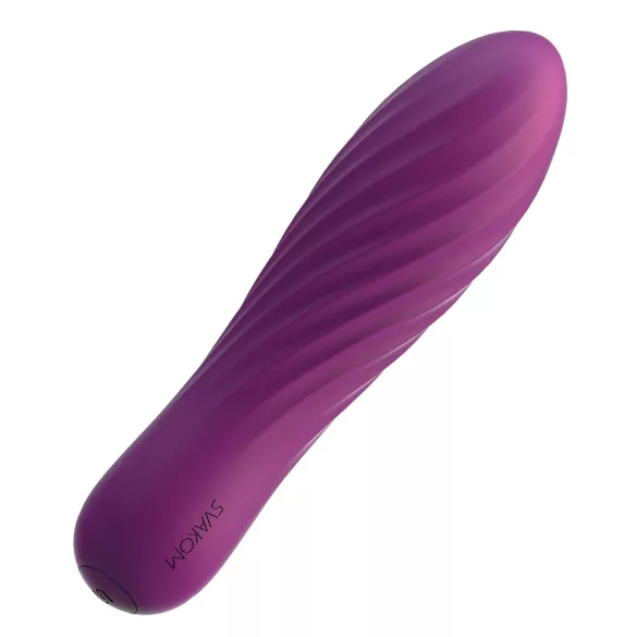 Svakom Tulip - oppladbar, mini stavvibrator (lilla)